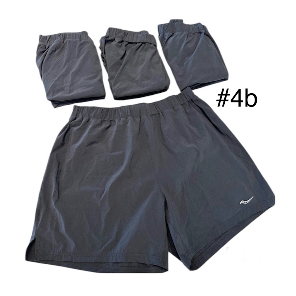 SAUCONY MEN'S OUTPACE 5" SHORTS (SET OF 4)